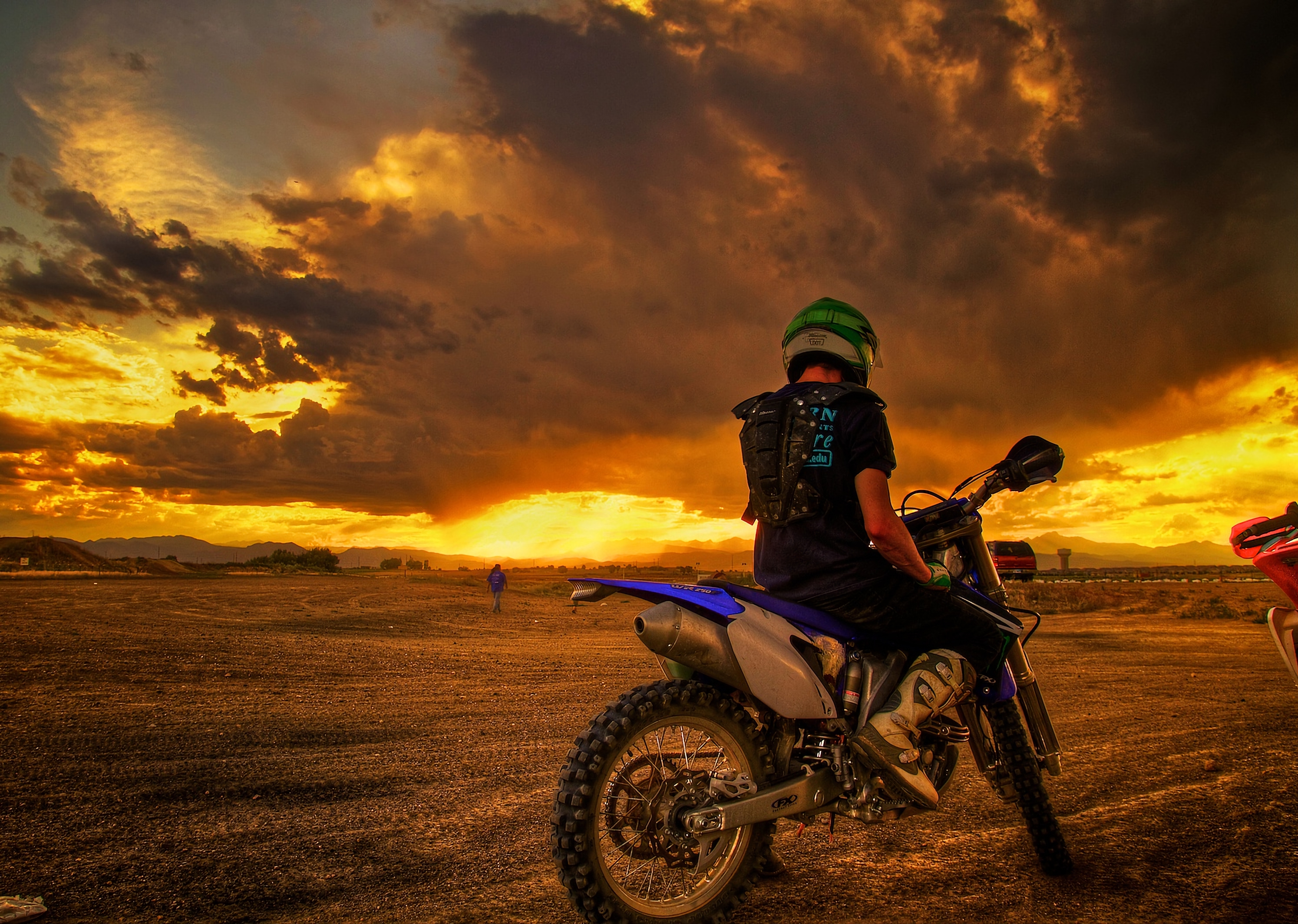 X Wallpaper Motorcyclist Motorcycle Sunset X Wallpaper Motorcyclist Motorcycle Sunset