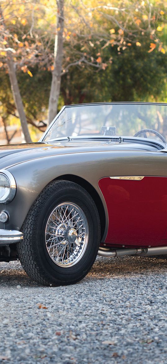 austin healey, 3000, convertible, 1959, retro