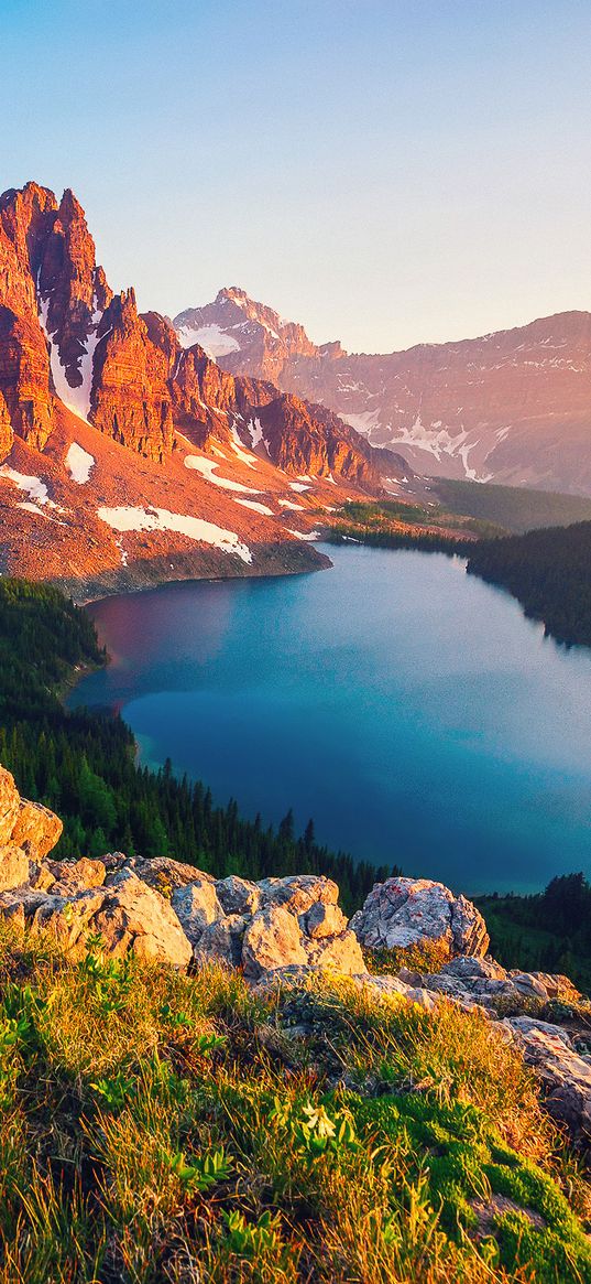 canada, british columbia, mountain, lake