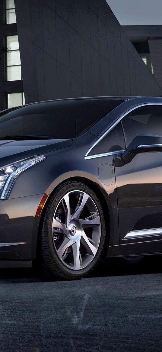 cadillac, elr, coupe, car, side view