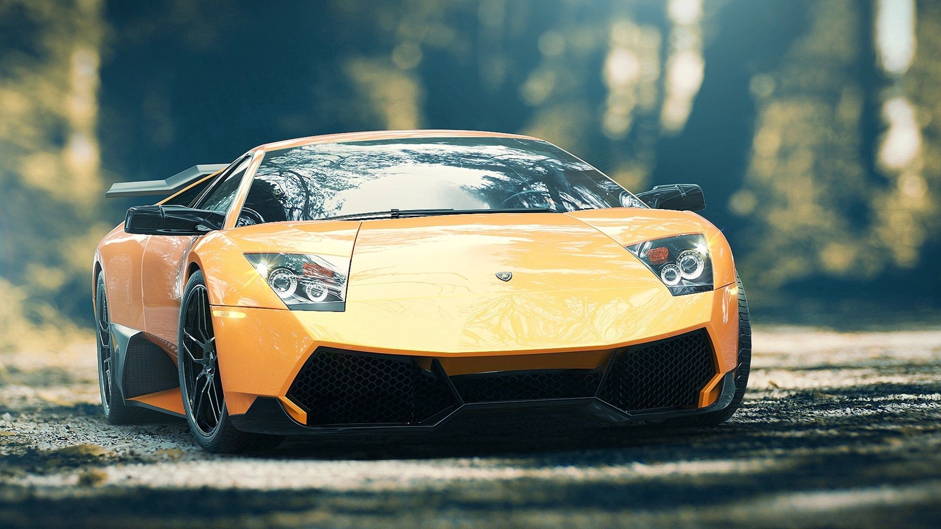 lamborghini, murcielago, lp670-4, car, front view