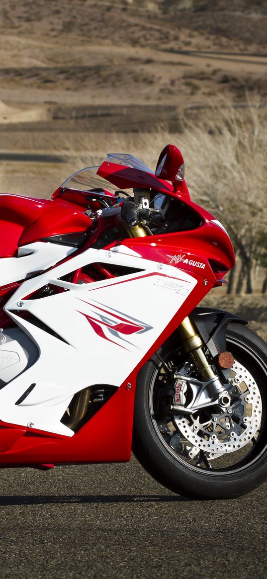 mv agusta, f4, motorcycle, side, red