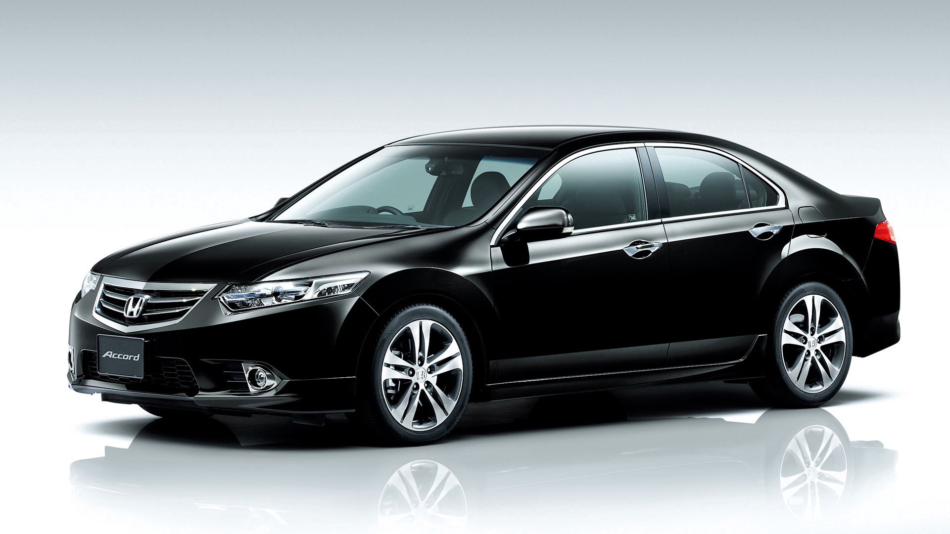 honda, accord, black, car