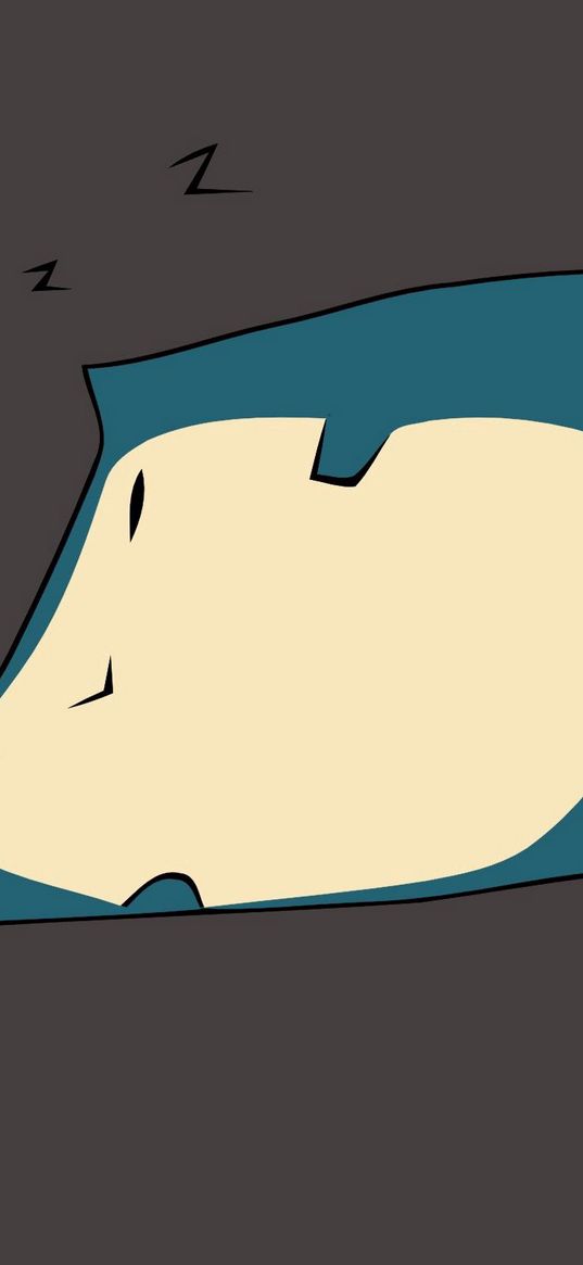 snorlax, pokemon, art, vector