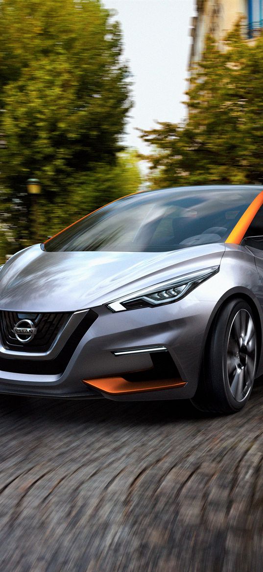 nissan, sway, side view, 2015, concept