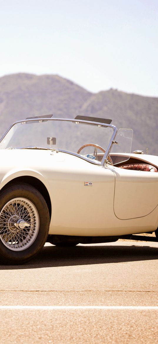 ford, shelby, cobra, 1963, white, convertible