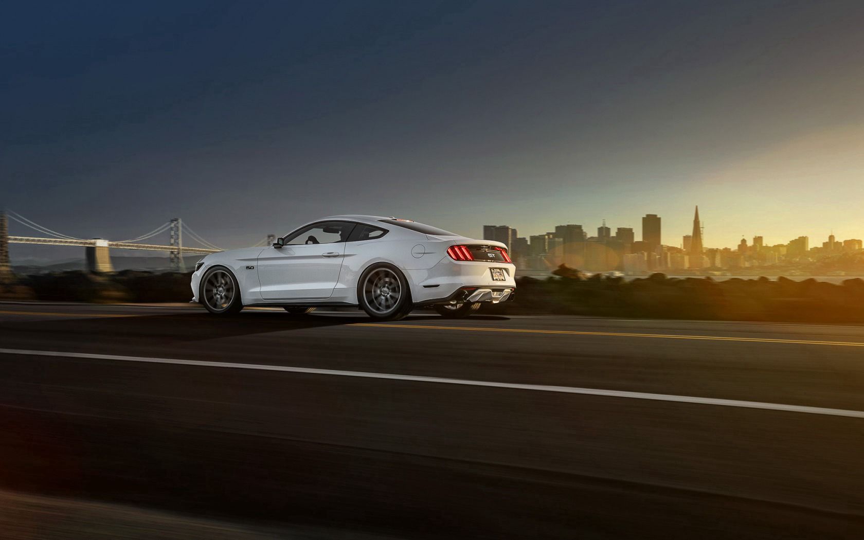 ford, mustang, 2015, vossen, muscle  car