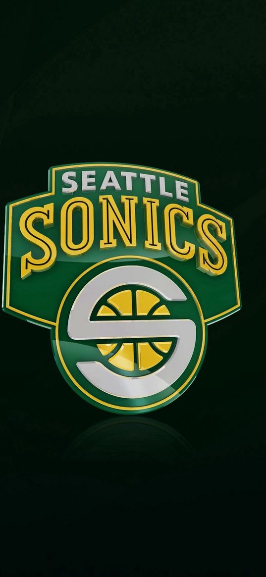 seattle supersonics, nba, logo