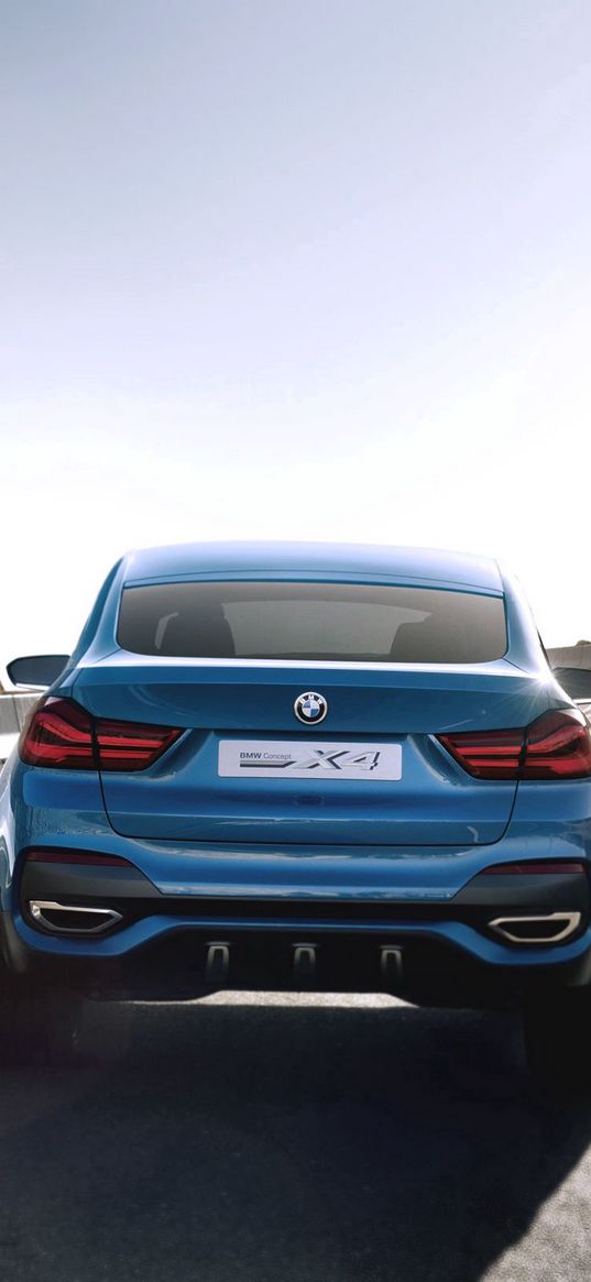 bmw, x4, concept, rear view, rotate