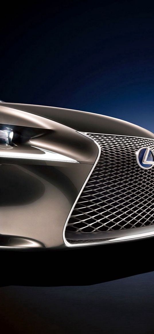 lexus, logo, emblem, front bumper