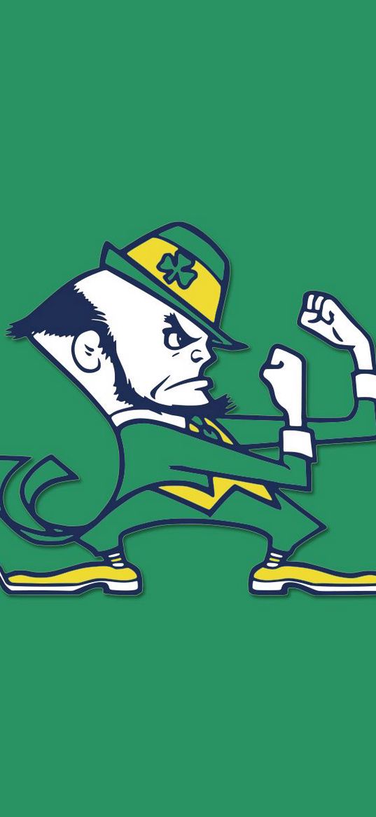 notre dame fighting irish, logo, university, notre dame