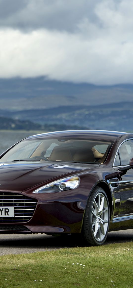 aston martin, rapide s, side view