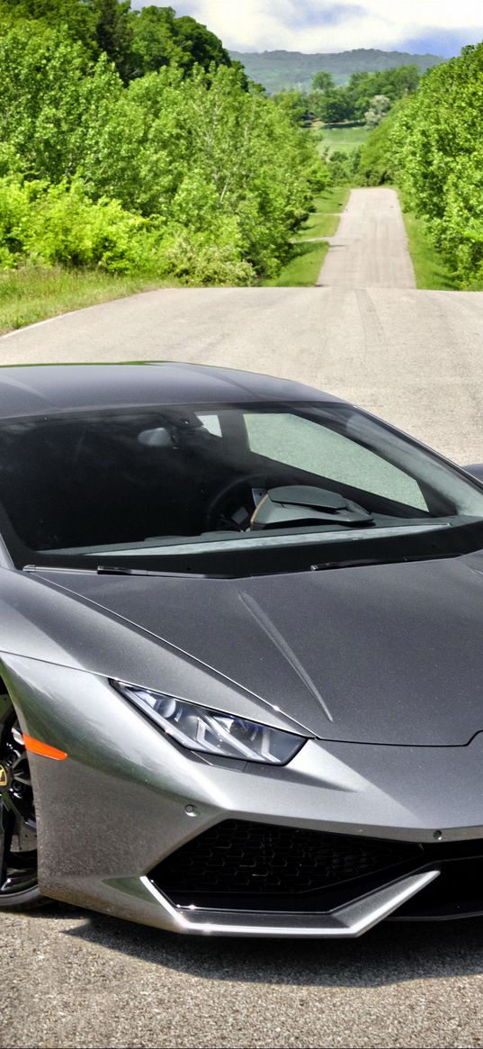 lamborghini, huracan, lp 610-4, front view