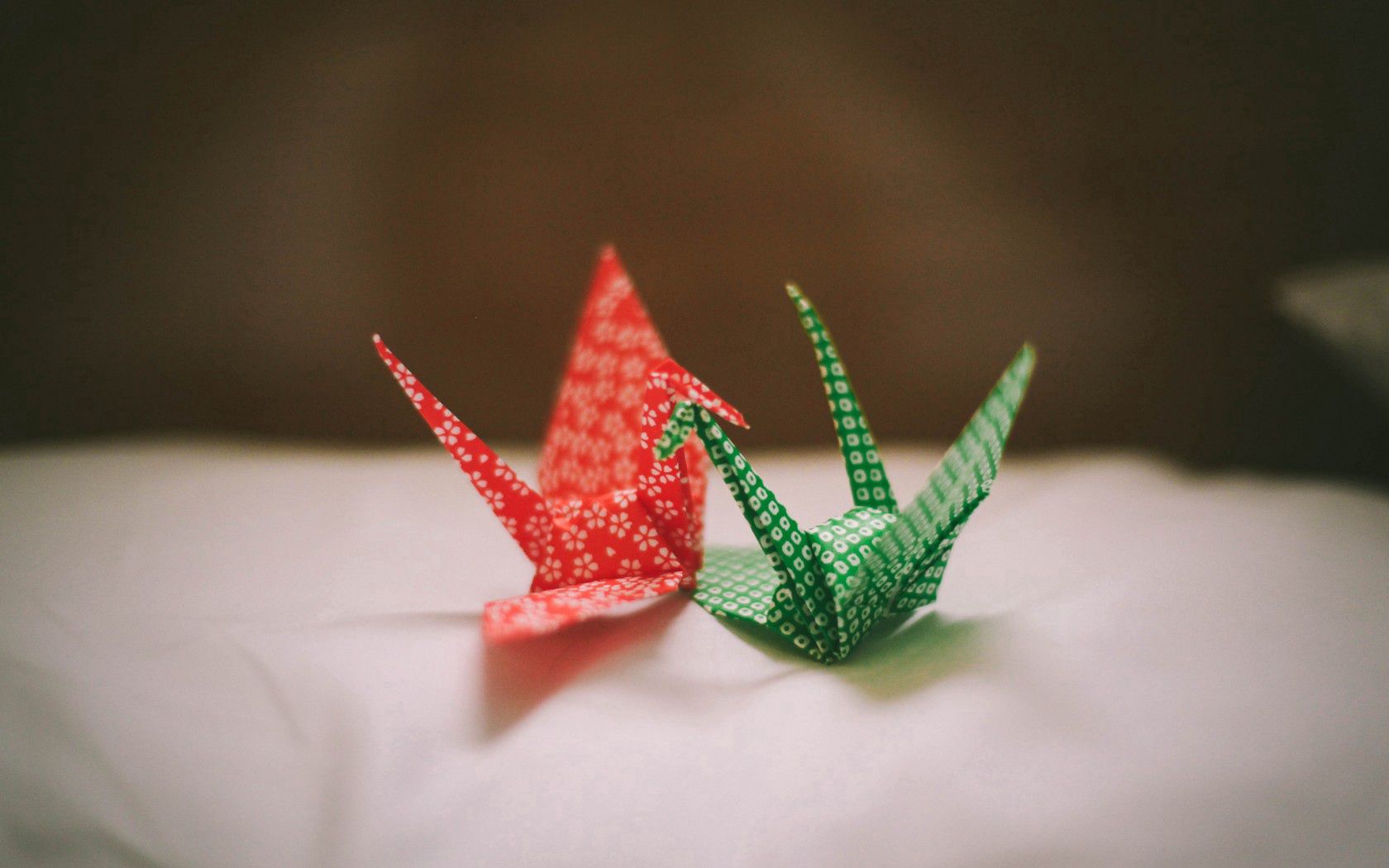 origami, crane bird, paper