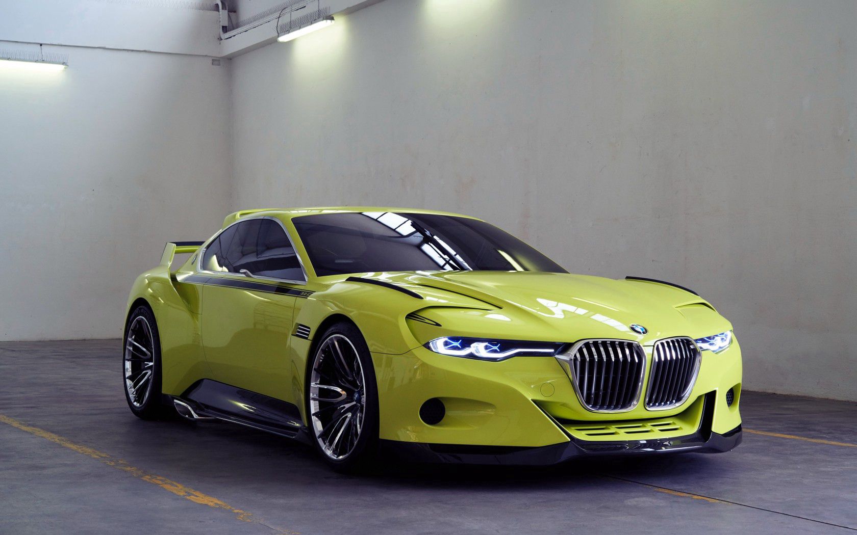 bmw, csl, hommage, side view