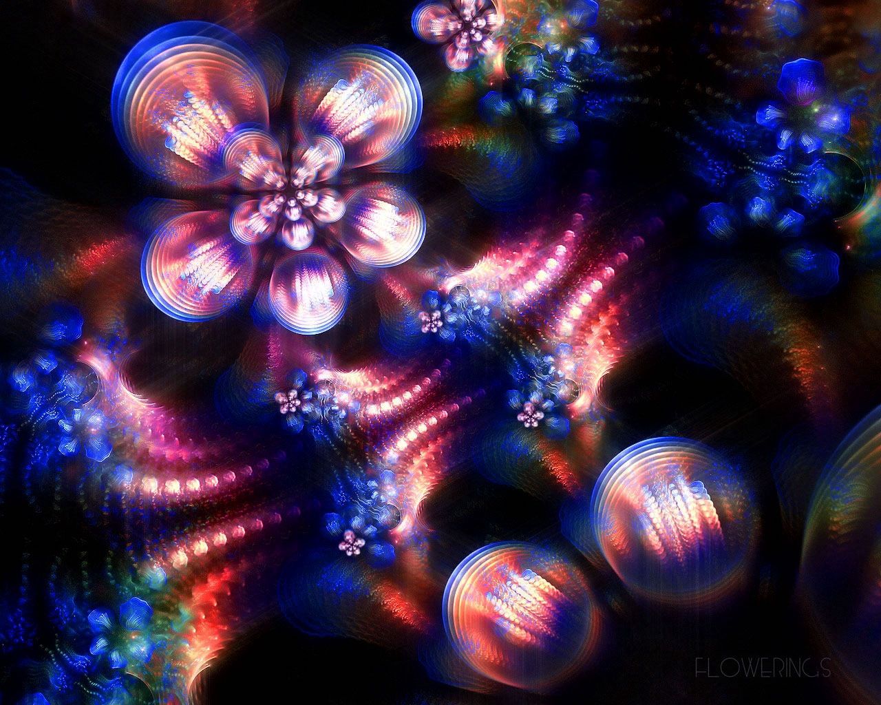 fractal, highlights, colors, patterns, kaleidoscope