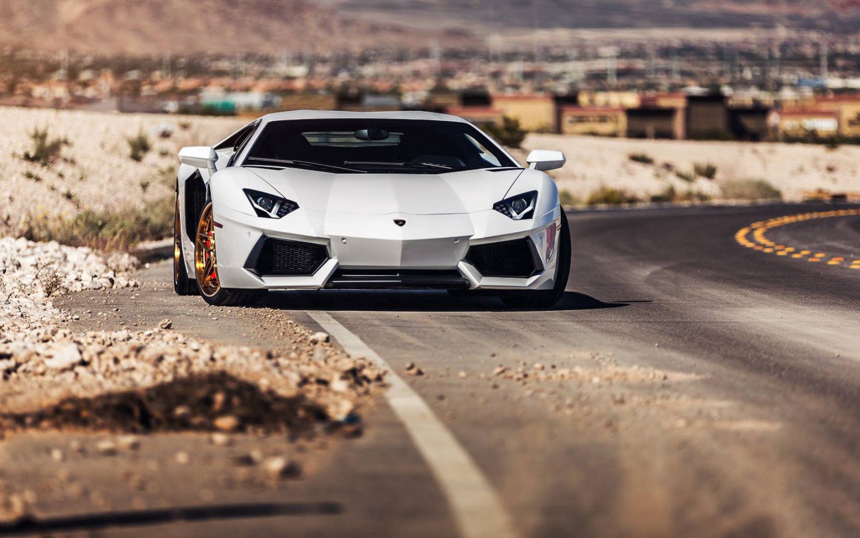 lamborghini, aventador, lp700-4, white, front view