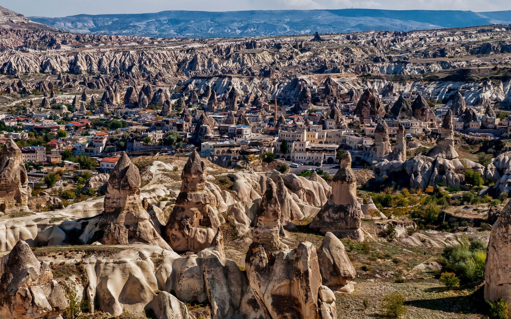 uchisar, cappadocia, turkey, mountain