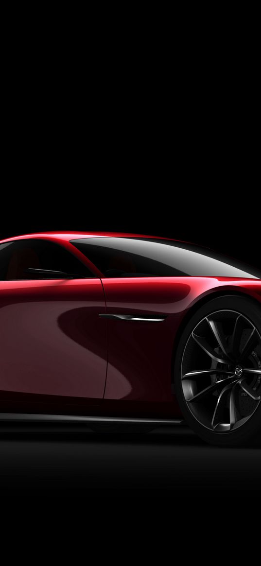 mazda, rx-vision, concept, side view