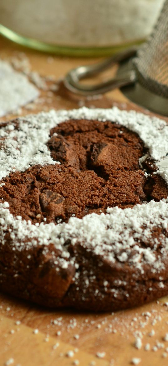 cookies, pastries, sieve