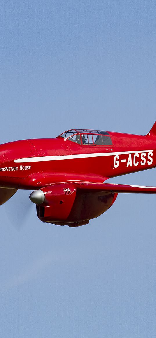 de havilland, aircraft, sky, flight