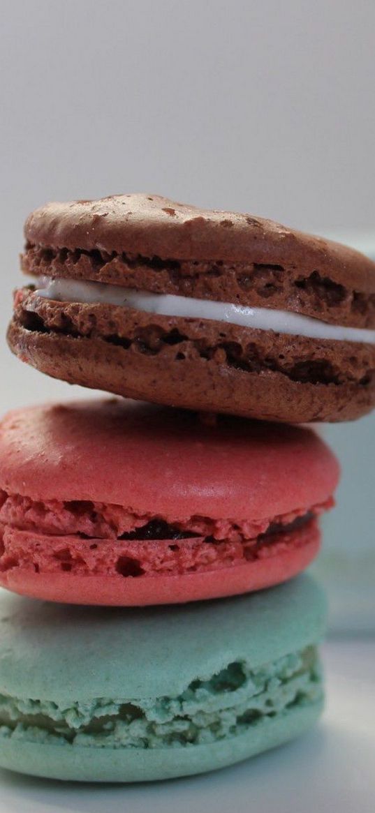 macaron, cookies, pastries, dessert