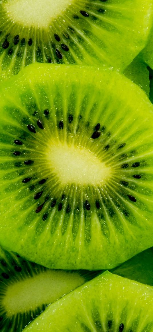 kiwi, macro, fruits