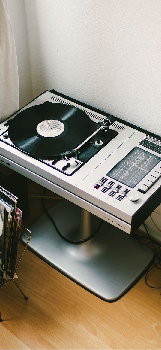 vinyl, turntable, records, headphones