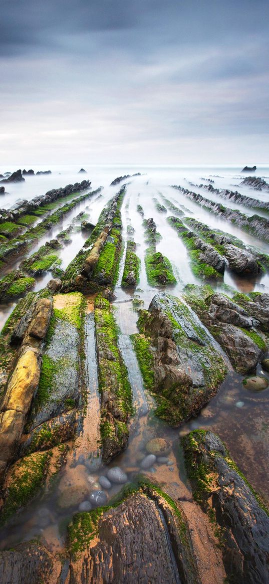 spain, barrika, bay of biscay, coast