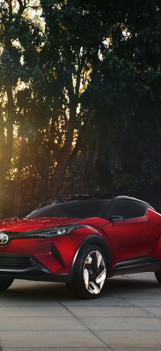 scion, c-hr, concept, side view