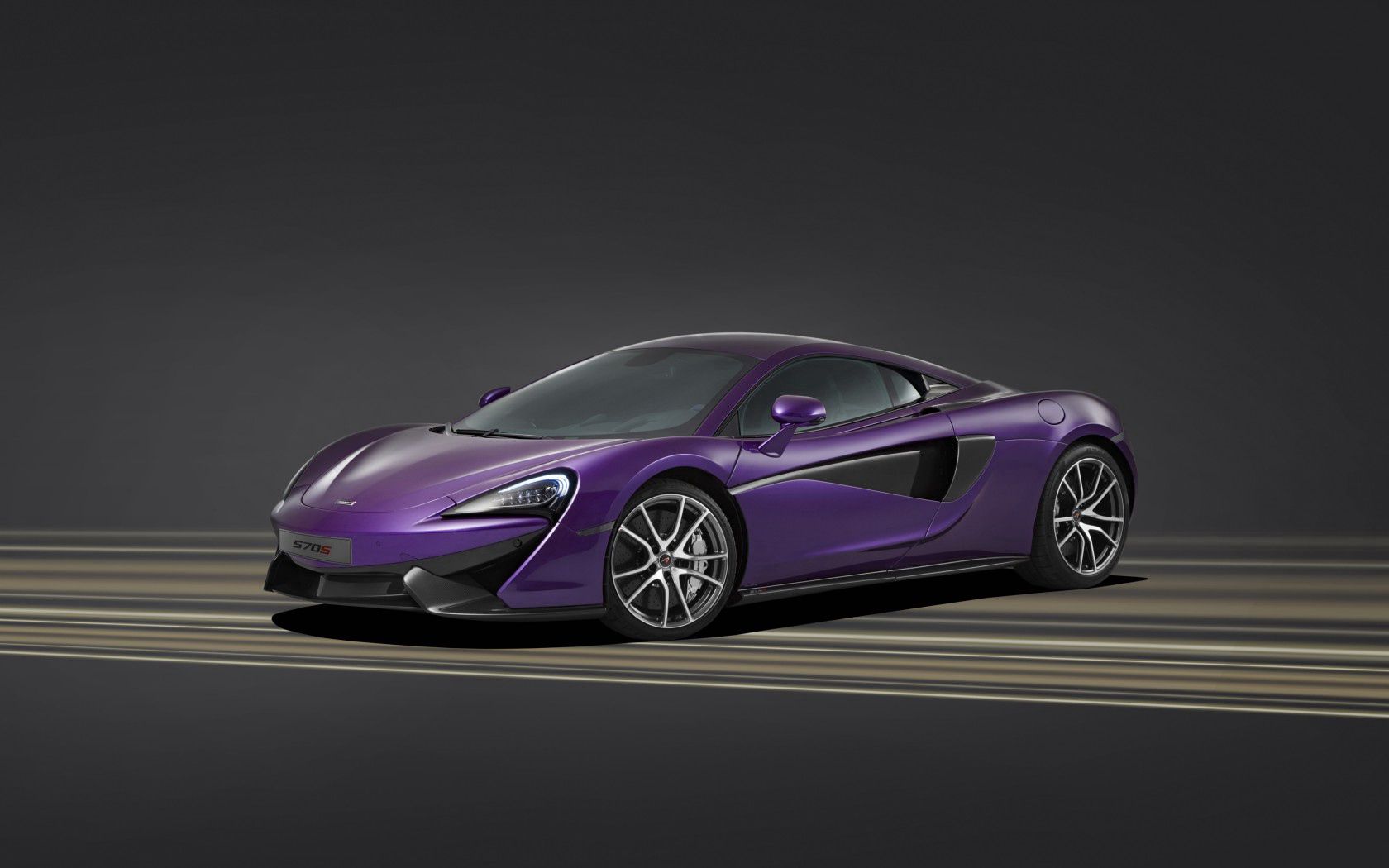 mclaren, mso, 570s, purple, side view