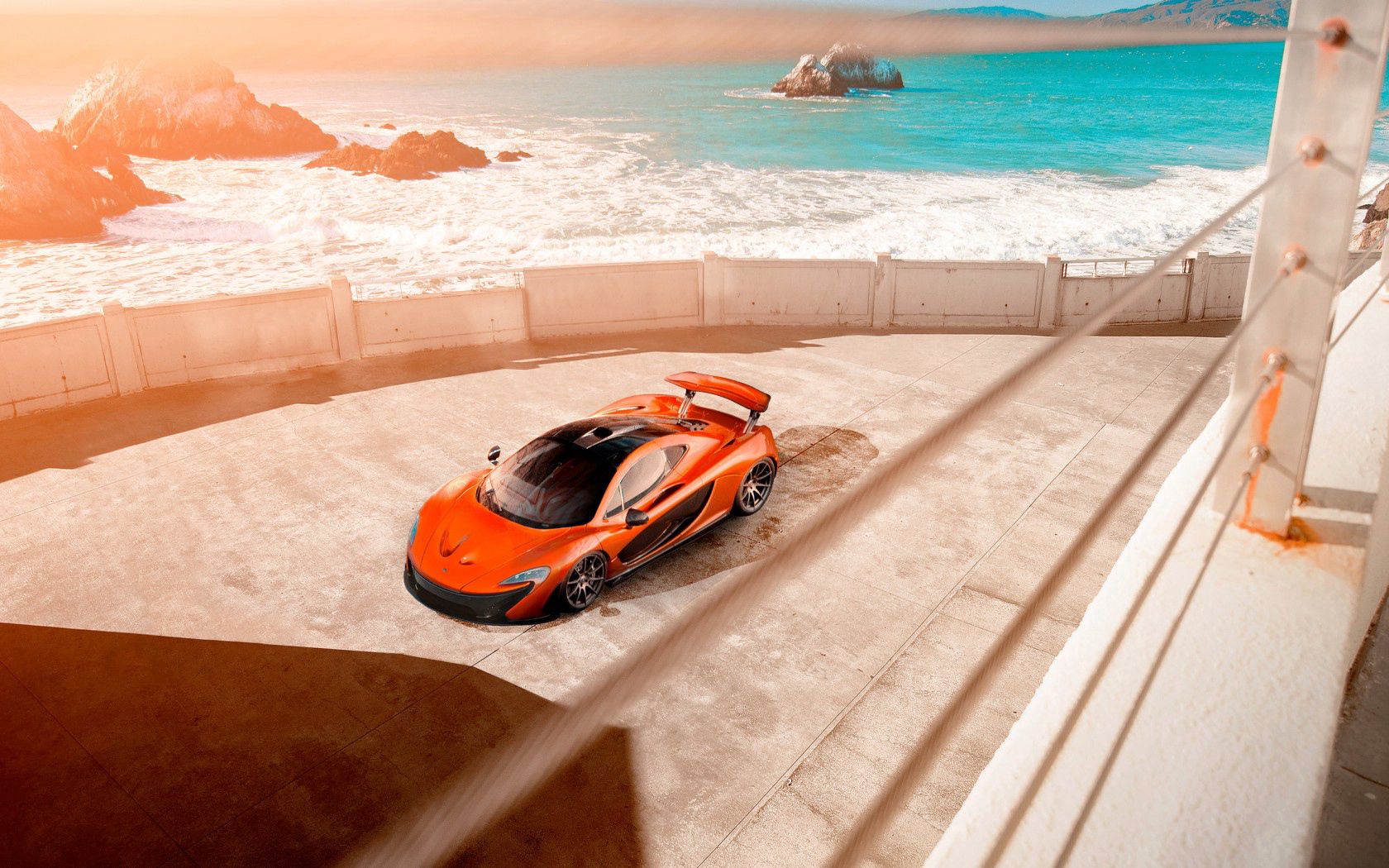 mclaren, p1, top view