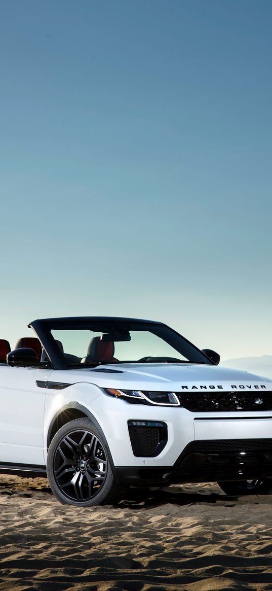 land rover, range rover, evoque, side view