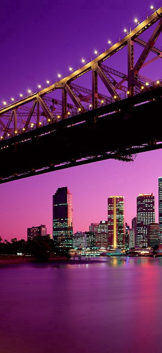 bridge, brisbane, queensland, australia