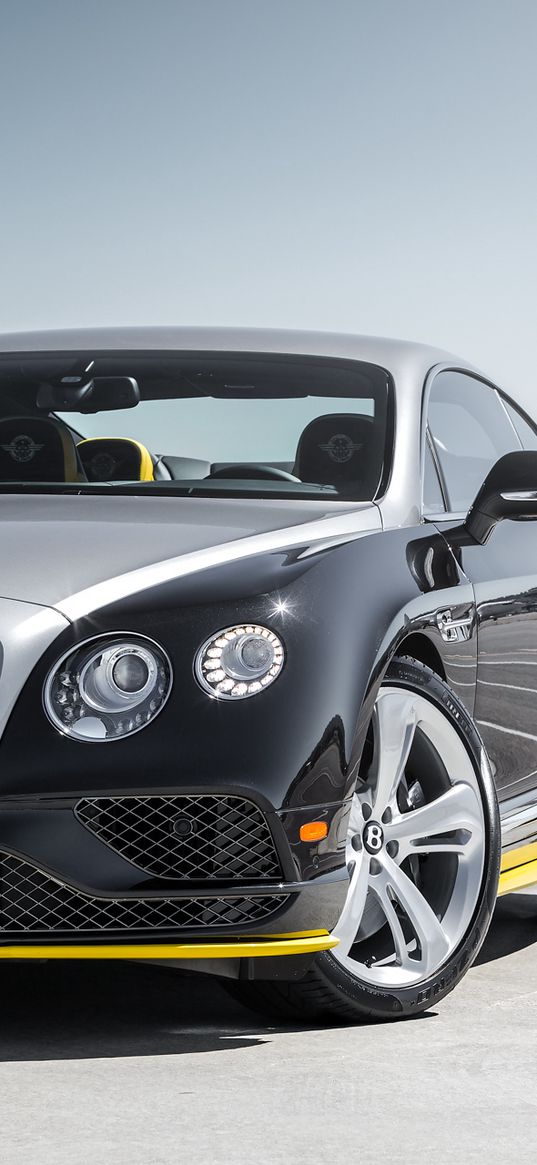 bentley, continental, gt, front view