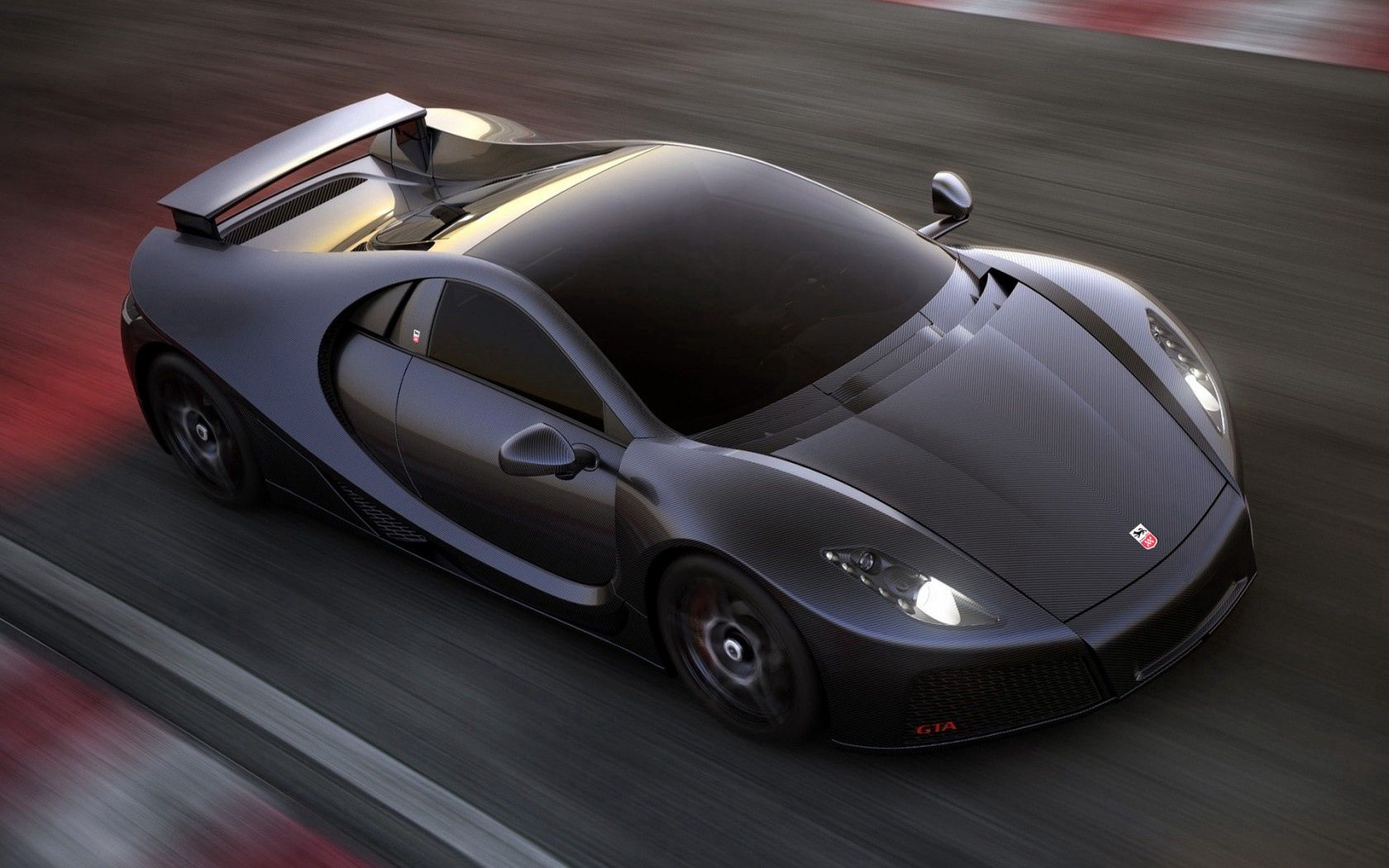 spania, gta spano, sports car, black