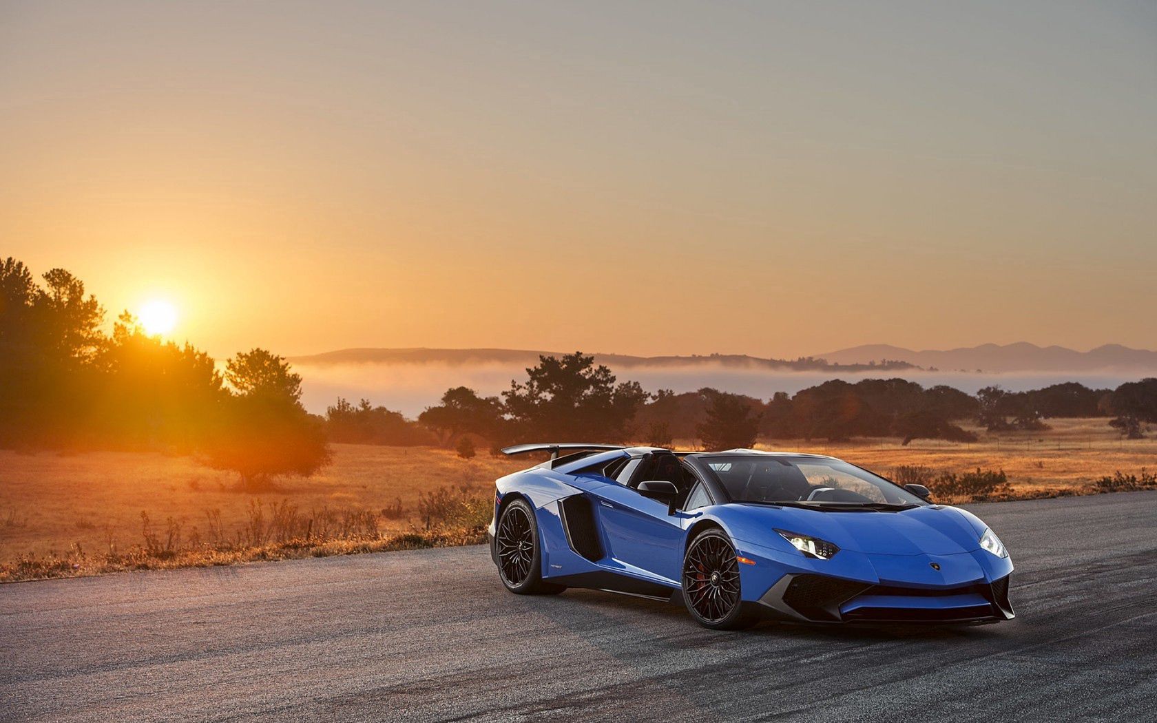 lamborghini, aventador, lp-750, side view