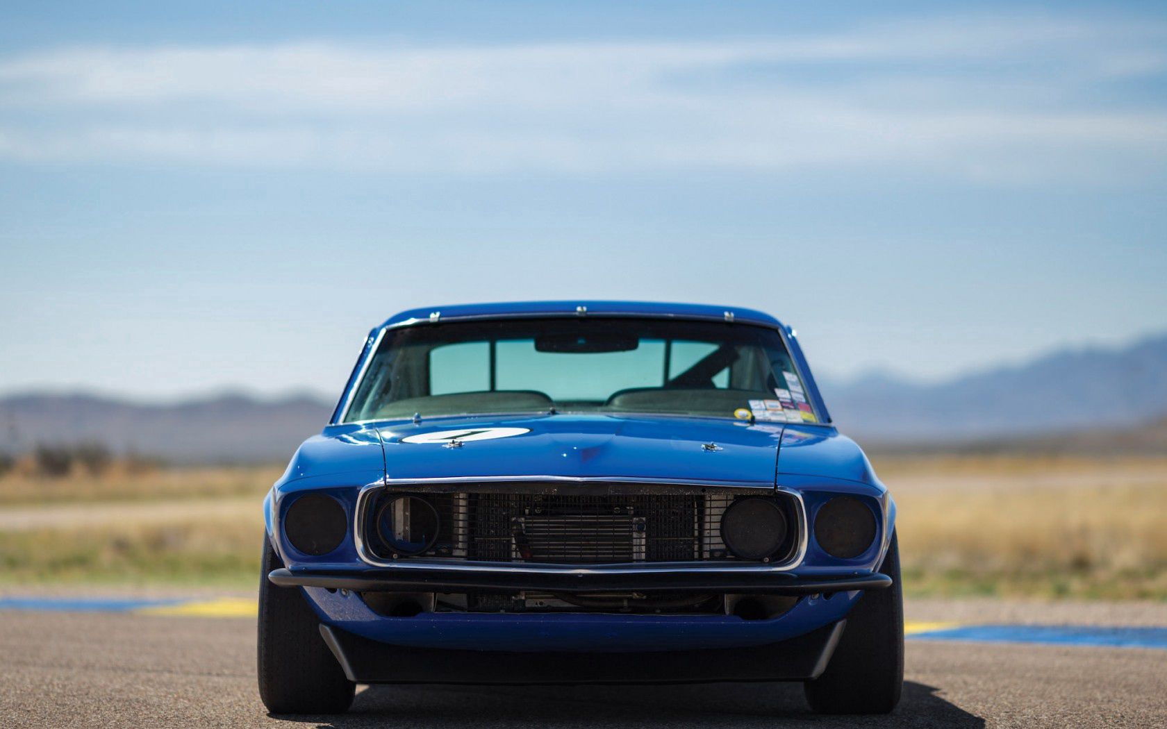 ford mustang, 1969, car, front view