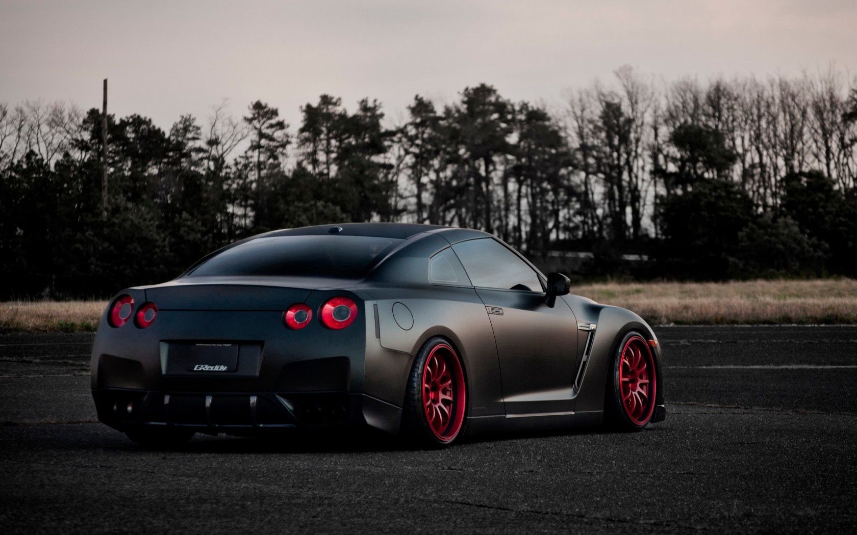 nissan, gt-r, rear view, tuning