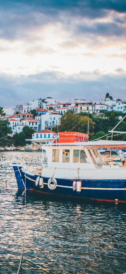 harbor, port, boat, sea