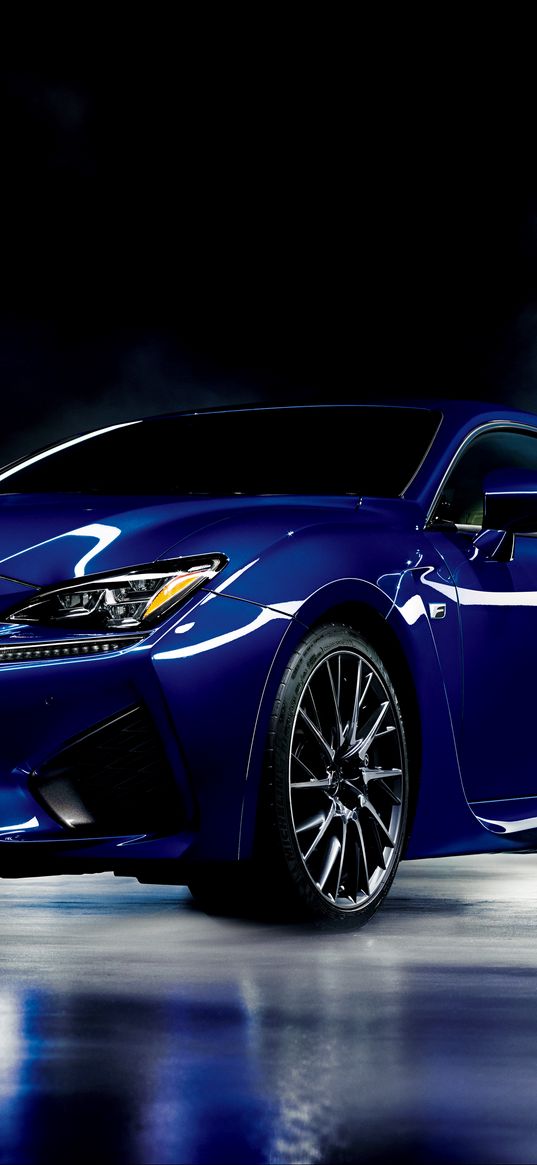 lexus, rc f, jp-spec, side view