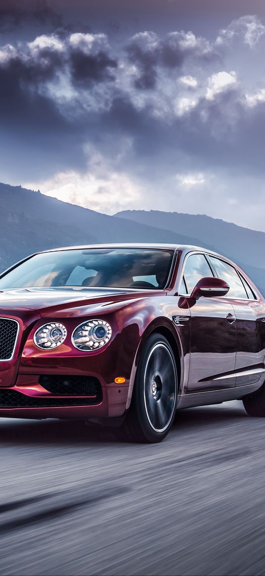 bentley, flying spur, movement