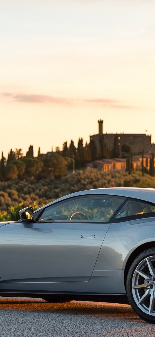 aston martin, db11, side view