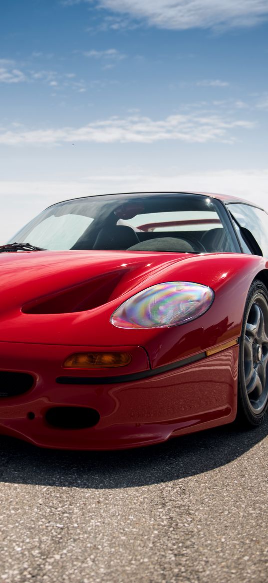 ferrari, f50, 1995, red