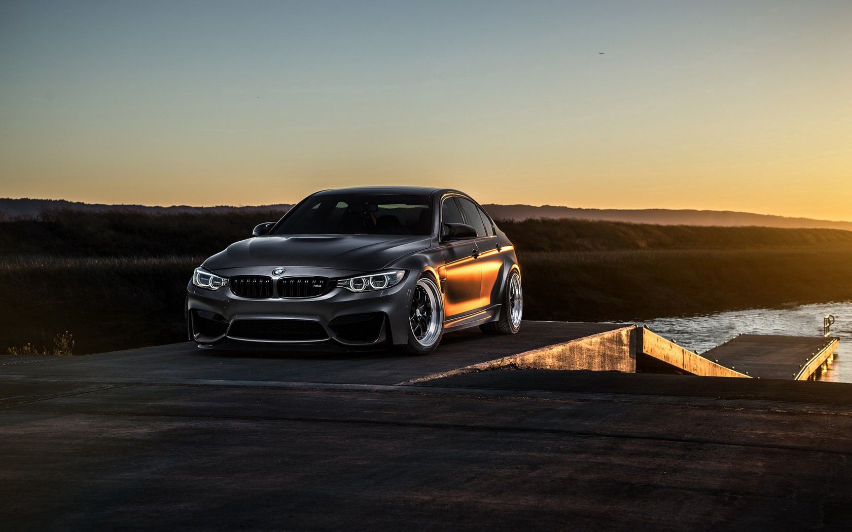 bmw, f80, m3, front view