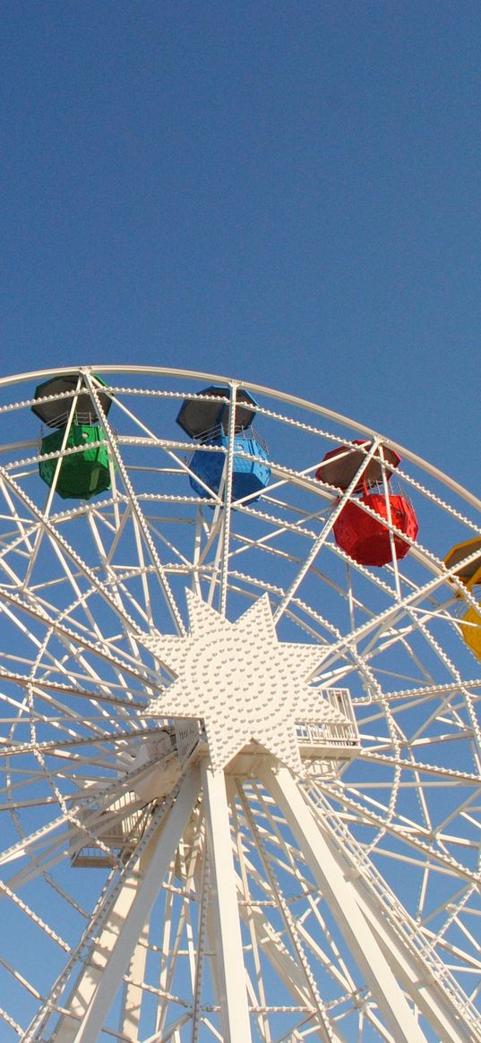 ferris wheel, amusement park, attraction