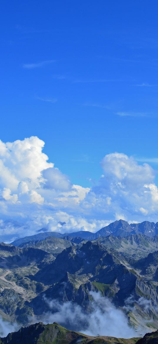 pyrenees, france, mountains, panorama