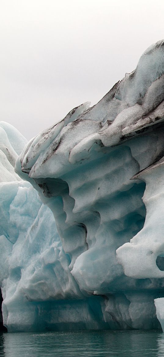 iceland, glacier, icebergs, lagoon