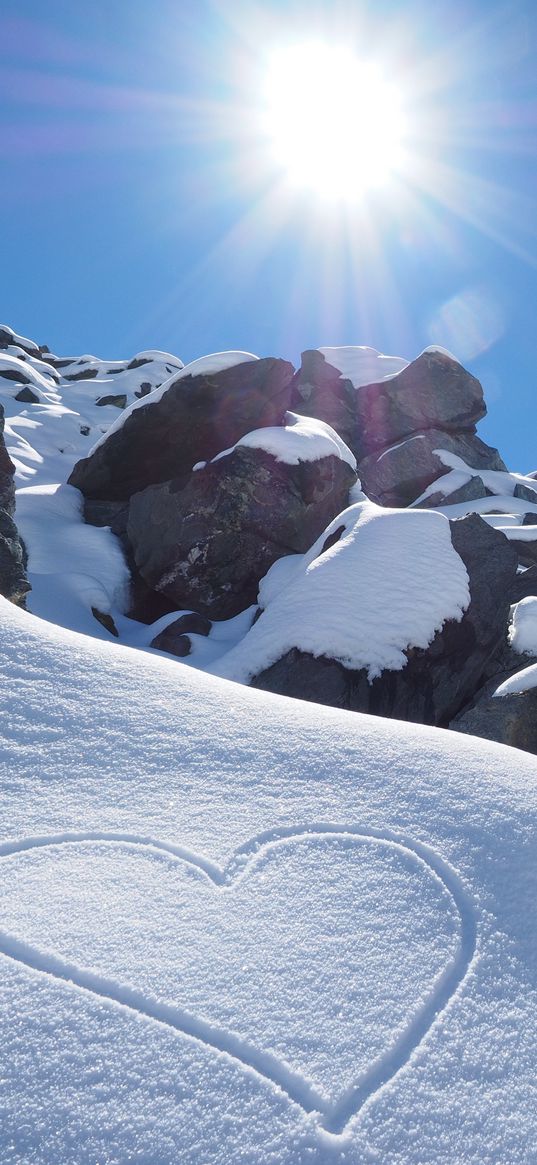 new zealand, mountains, snow, sky, sunlight