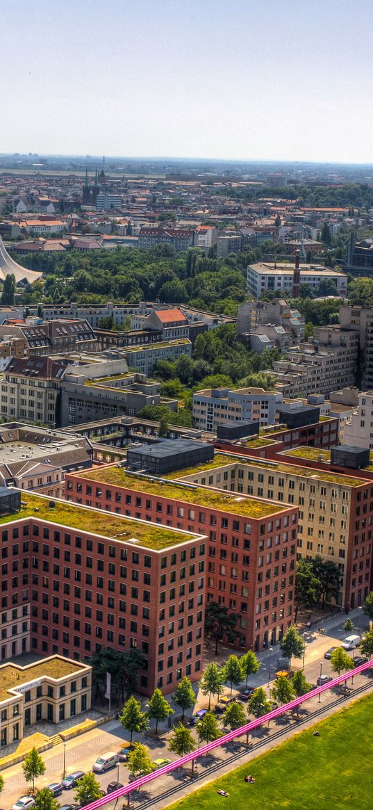 germany, berlin, metropolis, buildings, hdr